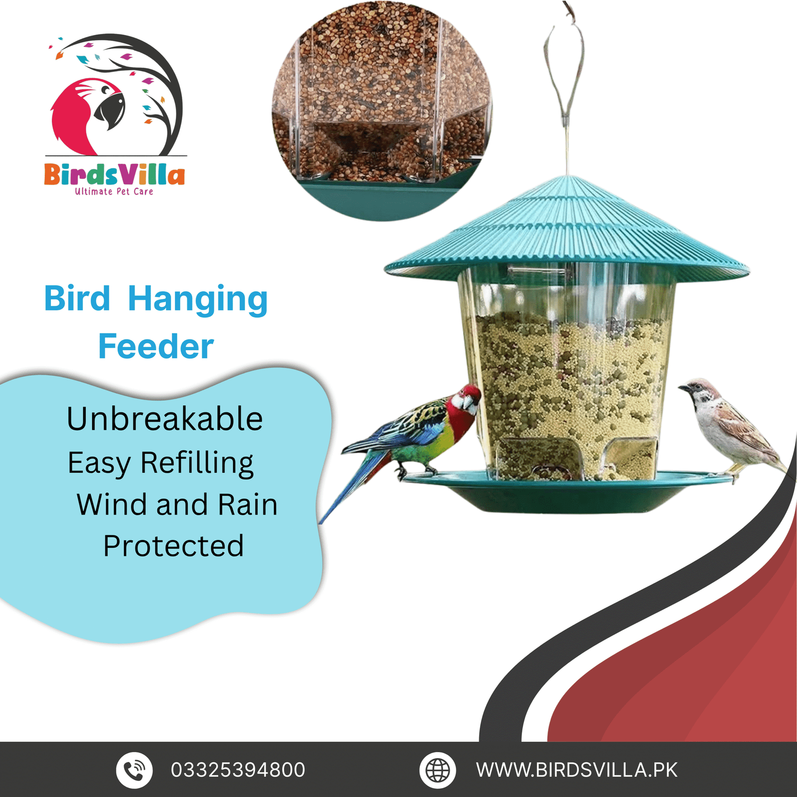 Bird Hanging Feeder